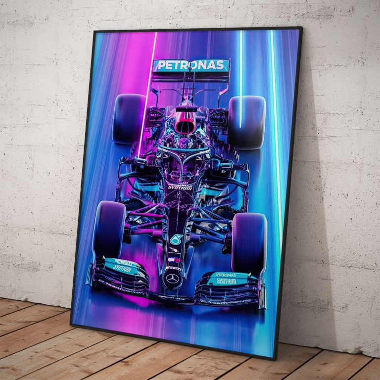 Plagát Lewis Hamilton - Športový poster Formula 1.