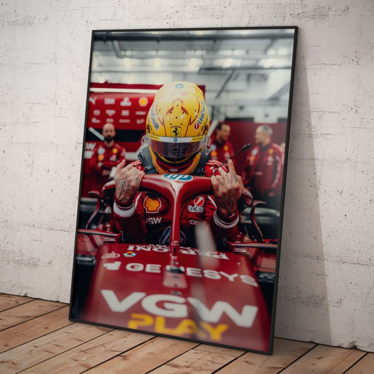 Plagát Lewis Hamilton - Športový poster Formula 1.