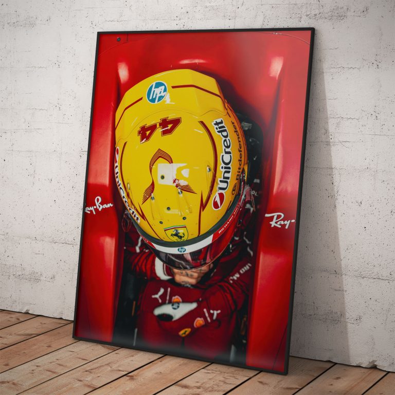 Plagát Lewis Hamilton - Športový poster Formula 1.