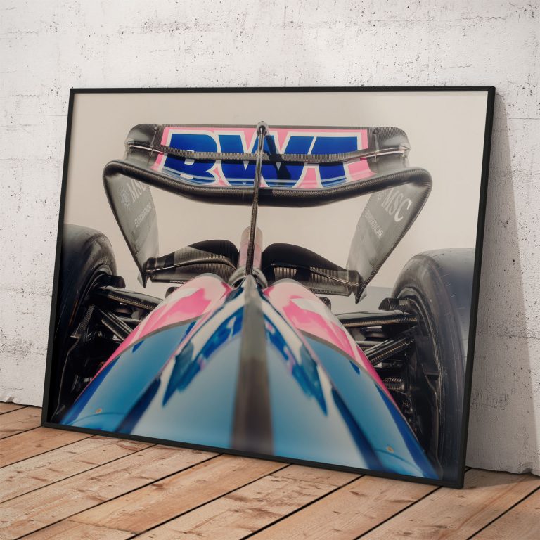 Tímový poster Alpine F1 sezóna 2025, BWT, pololesklý papier.