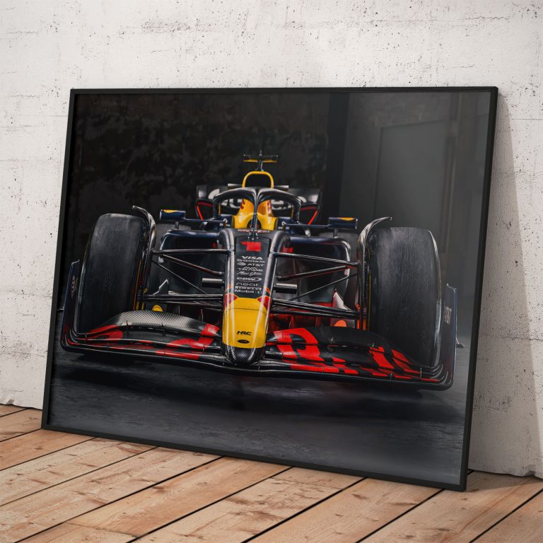 RedBull Racing Formula 1 plagát sezóna 2025, kvalitný pololesklý papier, slovenská výroba.