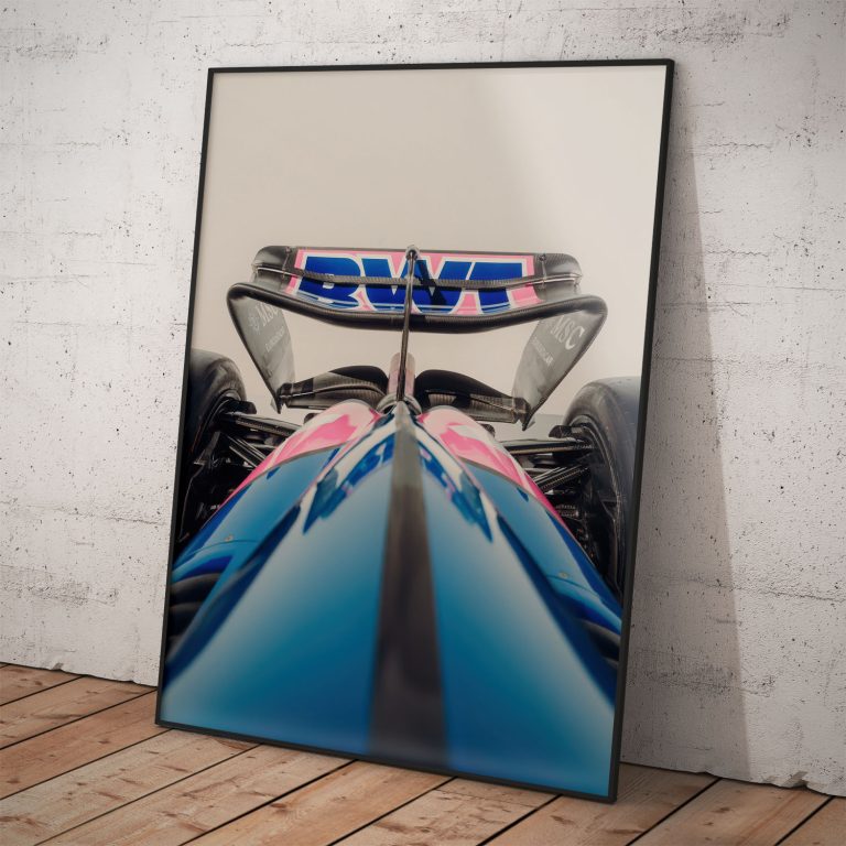 Tímový poster Alpine F1 sezóna 2025, BWT, pololesklý papier