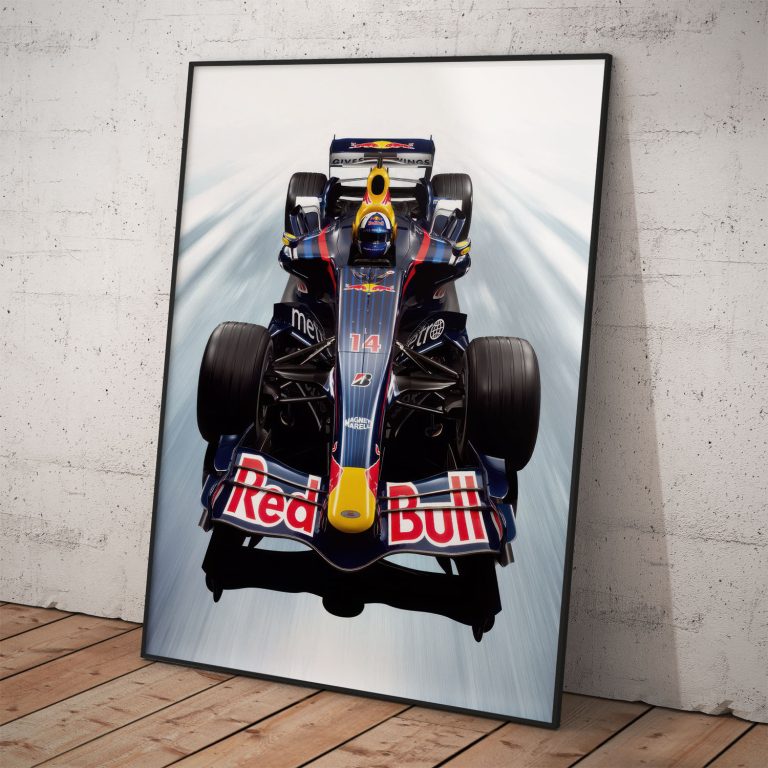 RedBull Racing Formula 1 plagát sezóna 2025, kvalitný pololesklý papier, slovenská výroba.