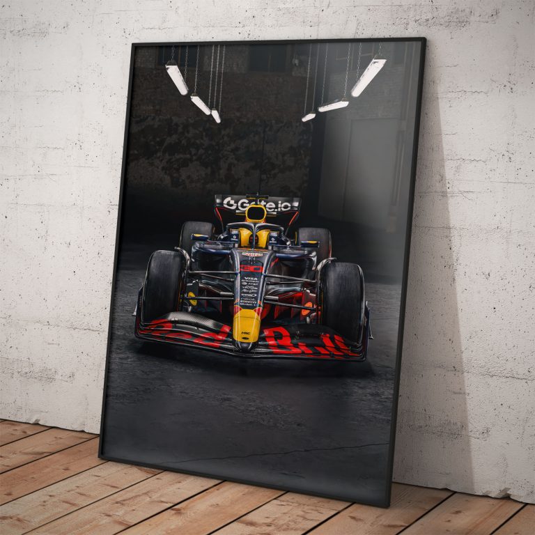 RedBull Racing Formula 1 plagát sezóna 2025, kvalitný pololesklý papier, slovenská výroba.