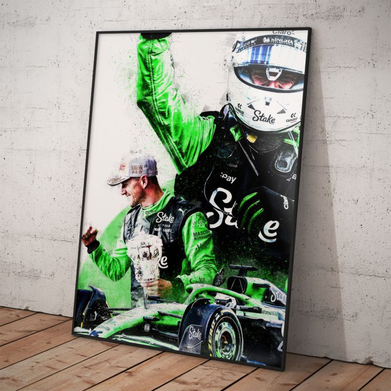 Plagát Nico Hülkenberg v tíme Sauber, kvalitný pololesklý papier