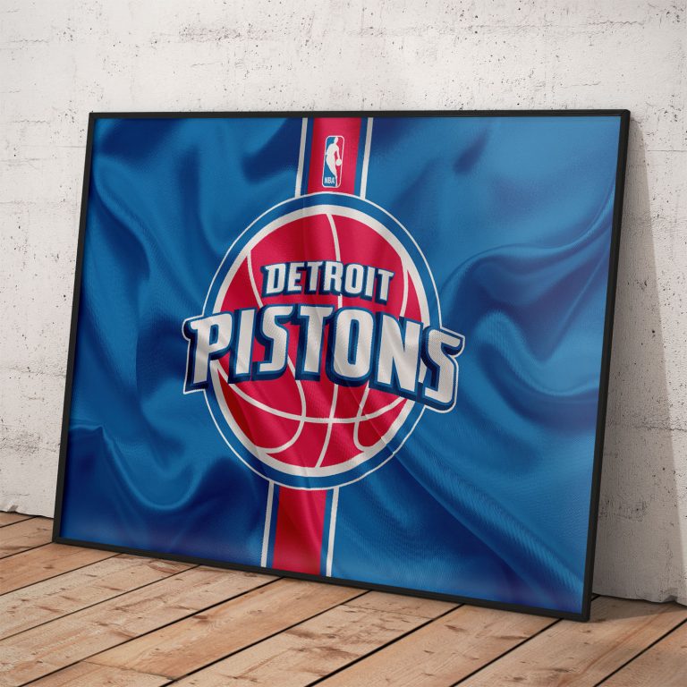 Detroit Pistons klubový poster na kvalitnom foto-papieri
