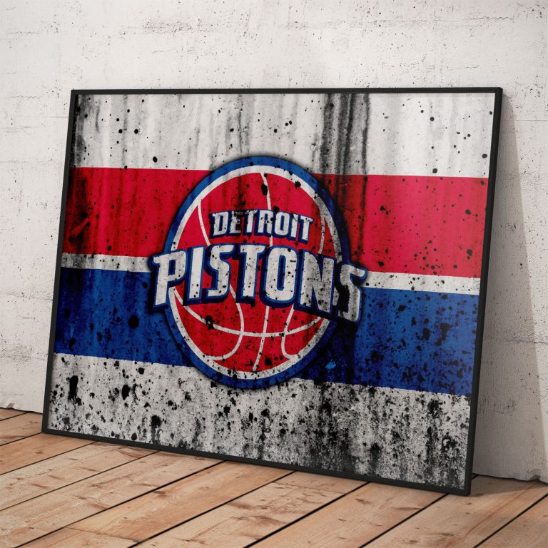 Detroit Pistons klubový poster na kvalitnom foto-papieri