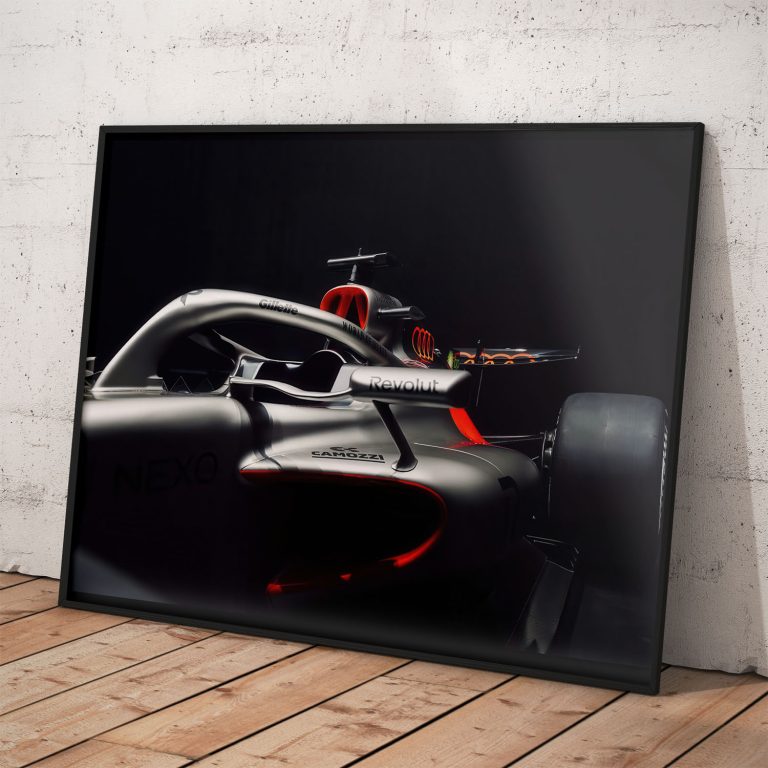 Plagát Audi F1 Tímu pre sezónu 2026 na kvalitnom pololesklom papieri.