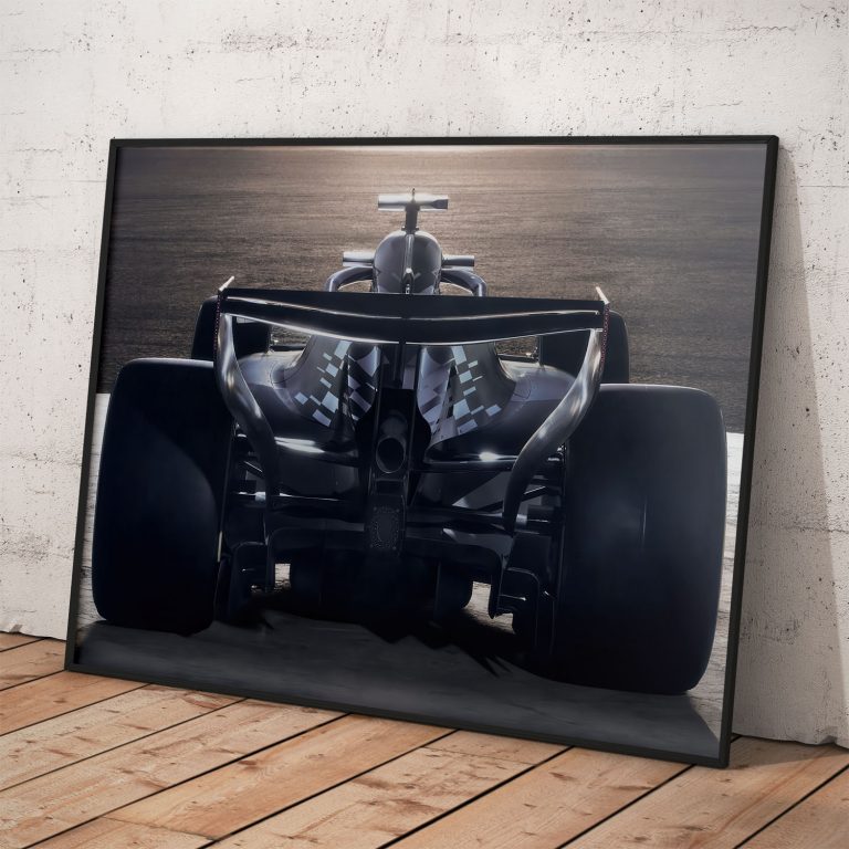 Plagát Cadillac Team F1 s monopostom TBA na kvalitnom papieri