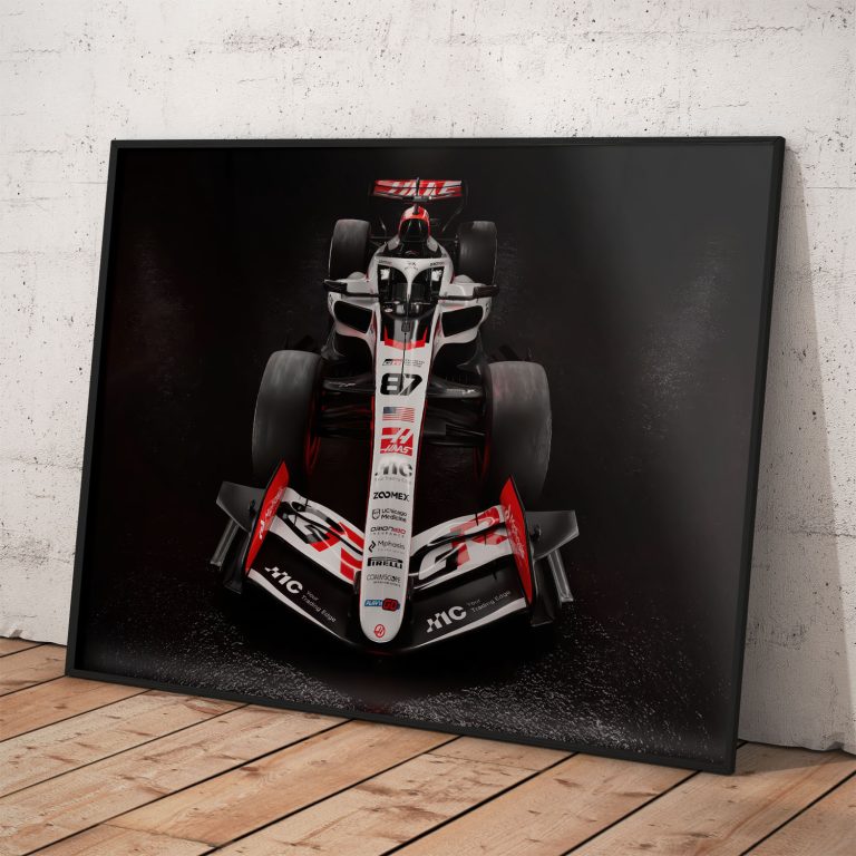 Plagát Haas F1 Team VF-26 na kvalitnom pololesklom papieri