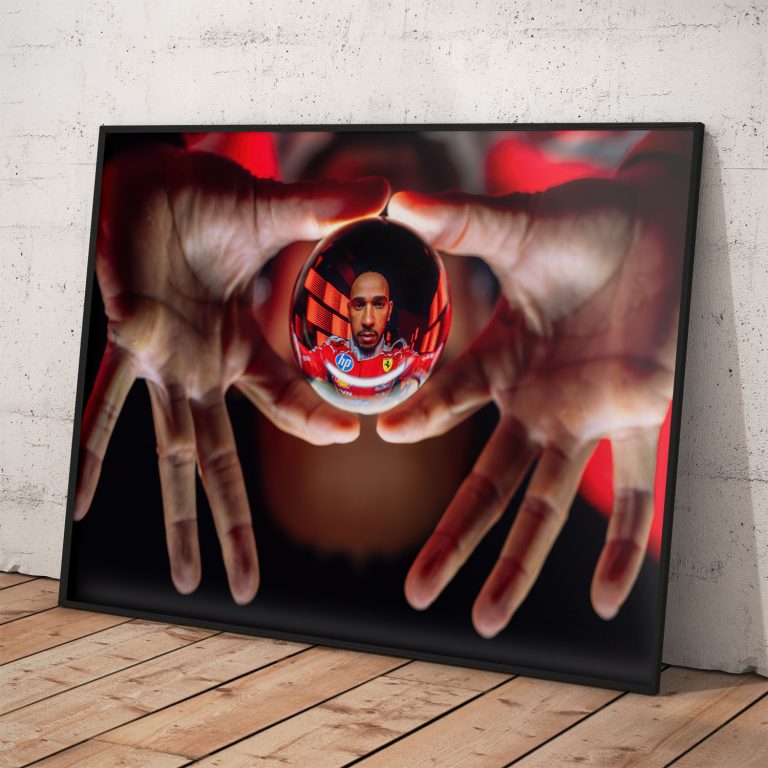 Plagát Lewis Hamilton - Originálny suvenír Formula 1. Ideálny darček pre fanúšika motošportu.